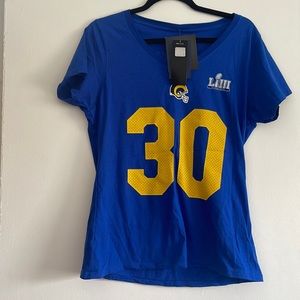 Woman’s rams shirt